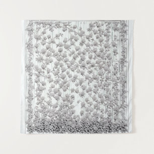 White Roses B Tapestry