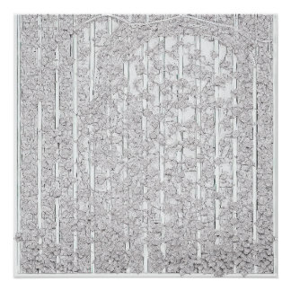 White Roses E Poster