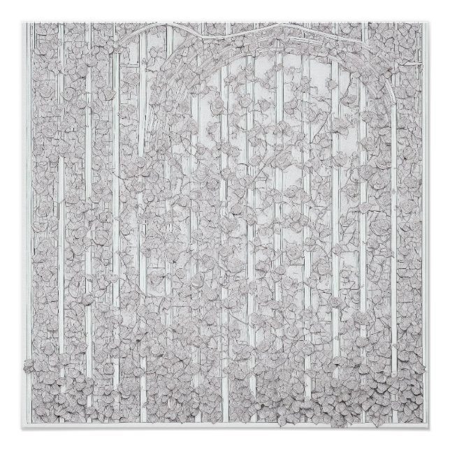 White Roses E Poster (Front)