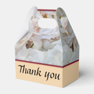 White Roses Favour Box