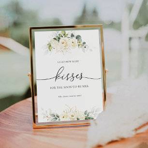 White Roses Guest How Many Kisses Sign