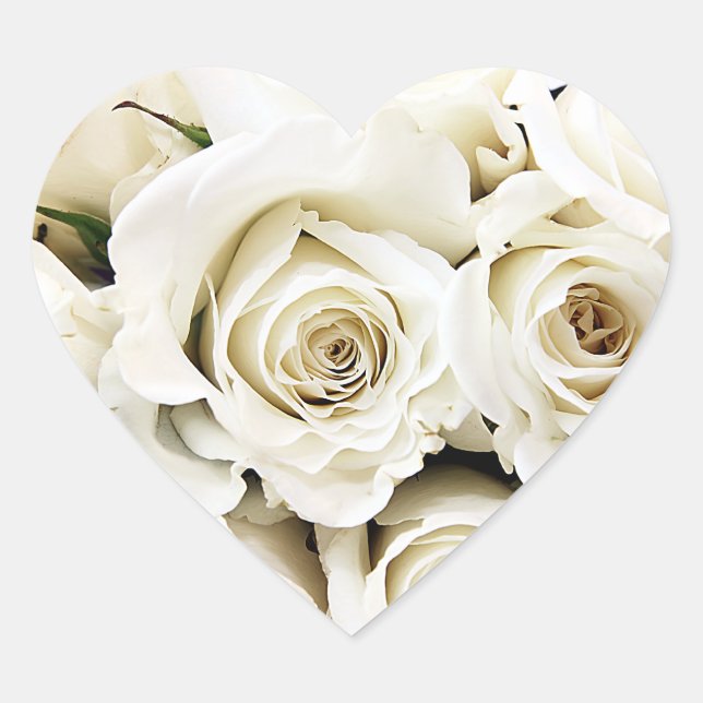 White Roses Stickers (Front)