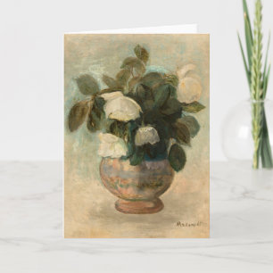 White Roses Tadeusz Makowski Card