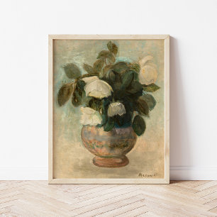 White Roses Tadeusz Makowski Poster