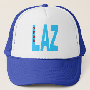 White/royal LAZIO SPORT ITALY HOTBALL Trucker Hat