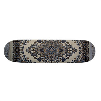 white rug skateboard