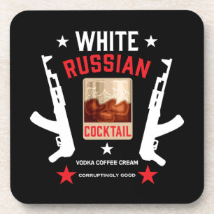 White Russian Cocktail Coaster