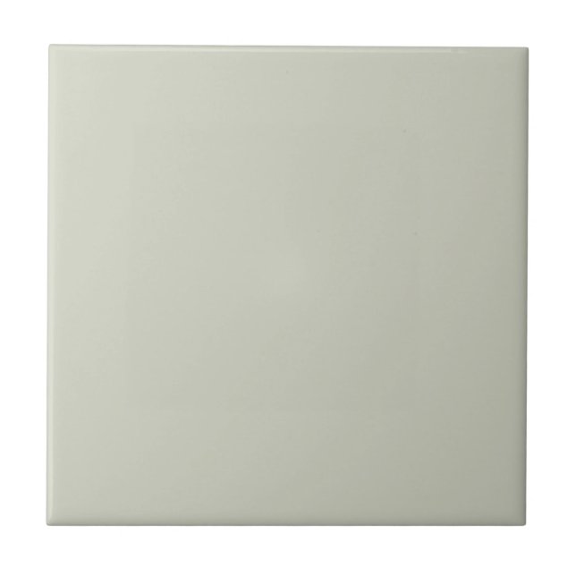 White Sage Solid Colour Ceramic Tile (Front)