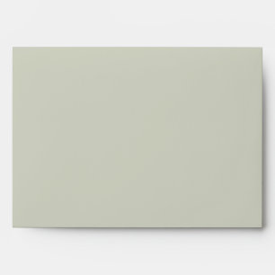 White Sage Solid Colour Envelope