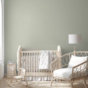 White Sage Solid Colour Wallpaper