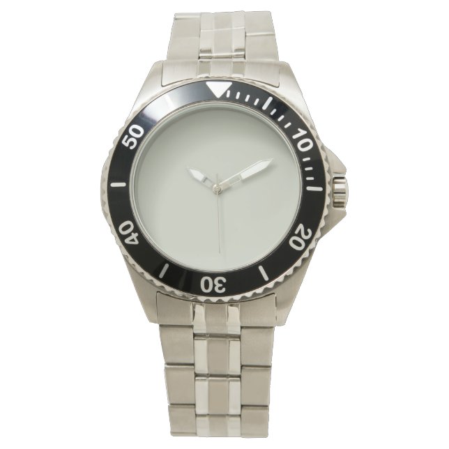 White Sage Solid Colour Watch (Front)