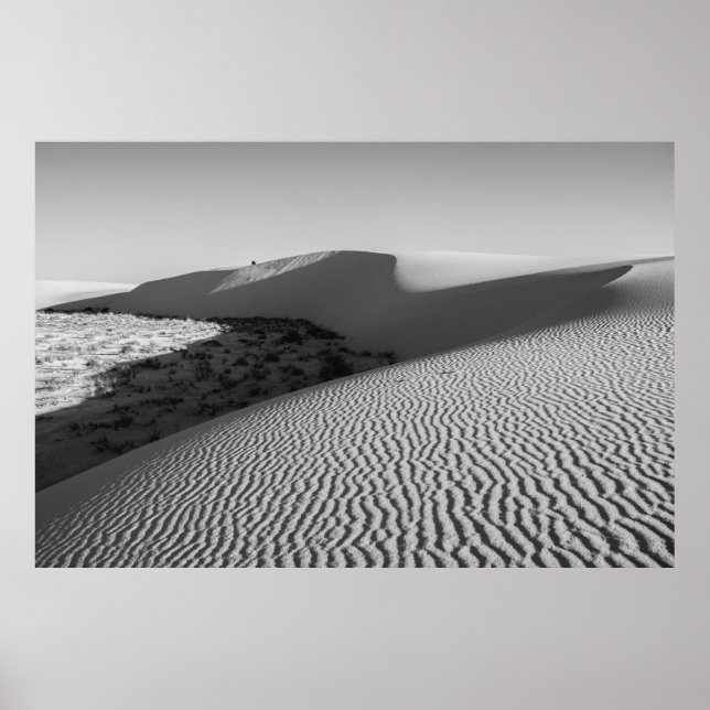 White Sand Dunes National Park Poster (Front)