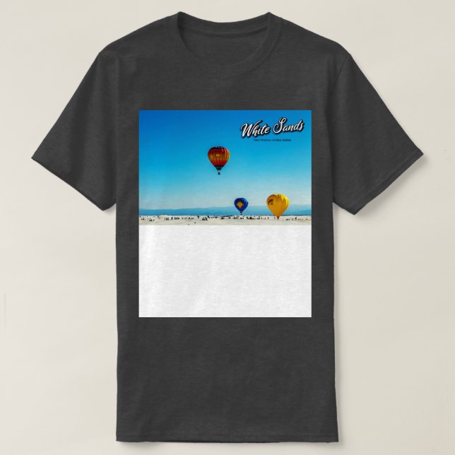 White Sands Hot Air Balloon Invitational  21 T-Shirt (Design Front)