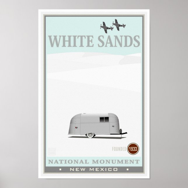 White Sands National Monument 1 Poster (Front)