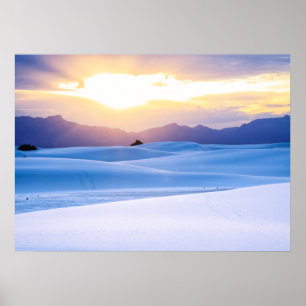 White Sands National Monument 3 Poster