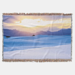 White Sands National Monument 3 Throw Blanket