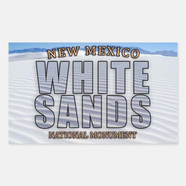 White Sands National Monument Stickers (Front)