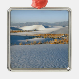 White Sands National Monument, Transverse Dunes 3 Metal Ornament
