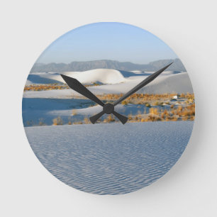 White Sands National Monument, Transverse Dunes 3 Round Clock