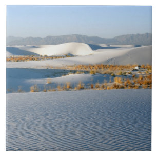 White Sands National Monument, Transverse Dunes Ceramic Tile