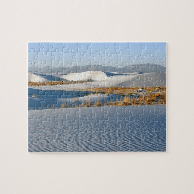 White Sands National Monument, Transverse Dunes Jigsaw Puzzle (Horizontal)