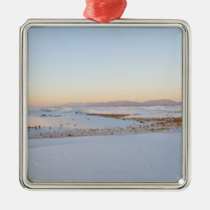 White Sands National Monument, Transverse Dunes Metal Ornament