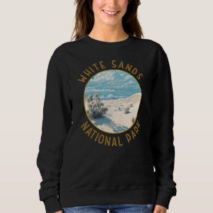 White Sands National Park Distressed Circle Sweatshirt