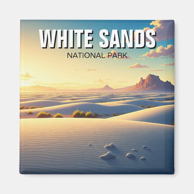 White Sands National Park Magnet (Front)