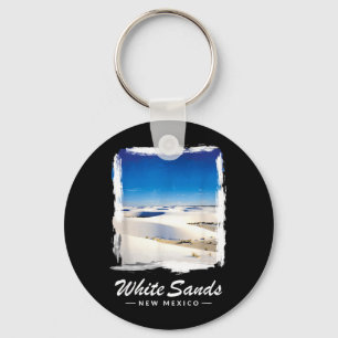 White Sands National Park New Mexico Key Ring