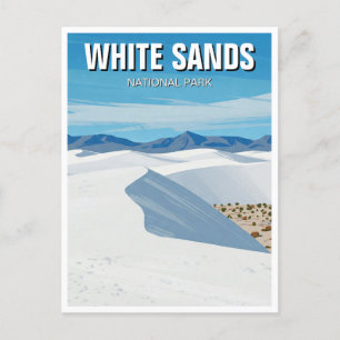 White Sands National Park New Mexico Postcard