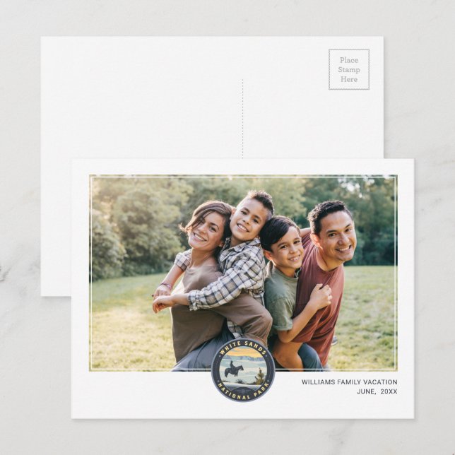 White Sands National Park Postcard (Front/Back)