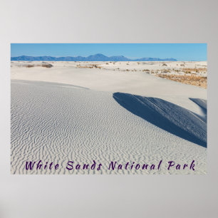 White Sands National Park Poster