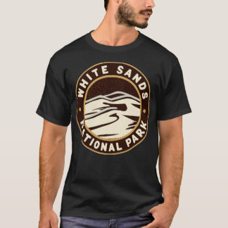 White Sands National Park Round Emblem T-Shirt