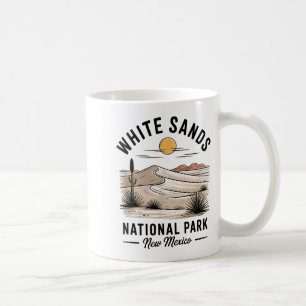 White Sands National Park Souvenir New Mexico Men Coffee Mug