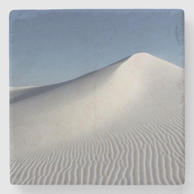 White Sands Stone Coaster (Front)
