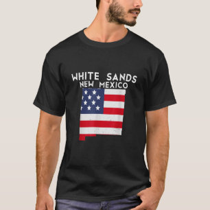 WHITE SANDS USA State America Travel New Mexican N T-Shirt