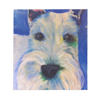 White Schnauzer's RULE ! Notepad