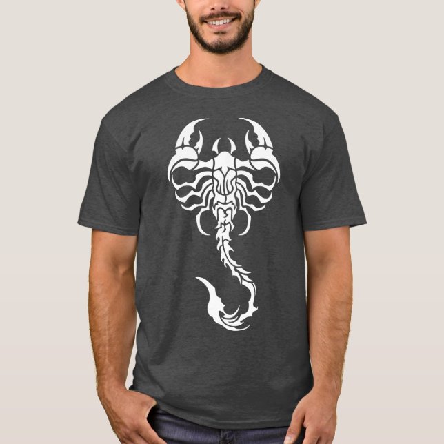 White Scorpion T-Shirt (Front)