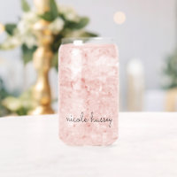 White Script | Stylish Monogram Modern Minimalist