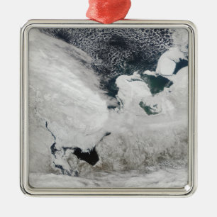 White Sea, Russia Metal Ornament