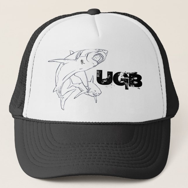 White Shark UGB Trucker Hat (Front)
