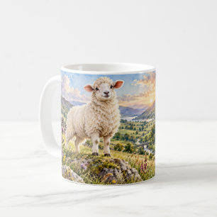 White Sheep Baa-lieve in Yourself Coffee Mug