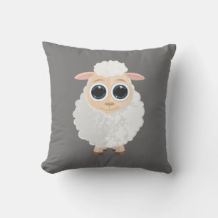 White Sheep Cushion