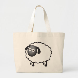 White Sheep Large Tote Bag