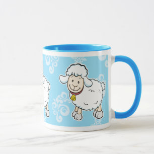 White Sheep Mug