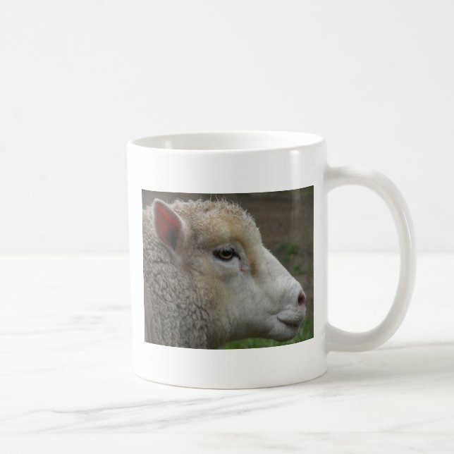 White sheep mug (Right)