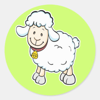 White Sheep sticker