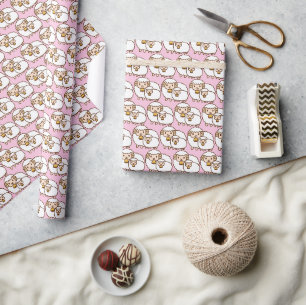 White Sheep Wrapping Paper