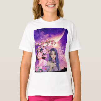 White shirt design princess 