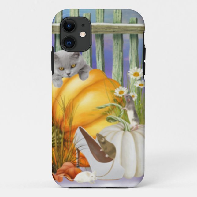 White Shoe Lost in the Pumpkin Patch Case-Mate iPhone Case (Back)